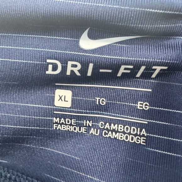 Nike Epic Lux Printed Running Leggings 8Navy - Picture 10 of 13